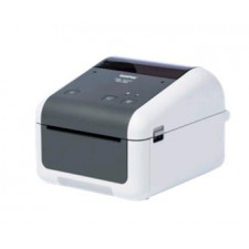 Brother TD-4520DN - Label printer - thermal paper - Roll (11.8 cm) - 300 x 300 dpi - up to 152 mm/sec - USB 2.0, LAN, serial - grey, white